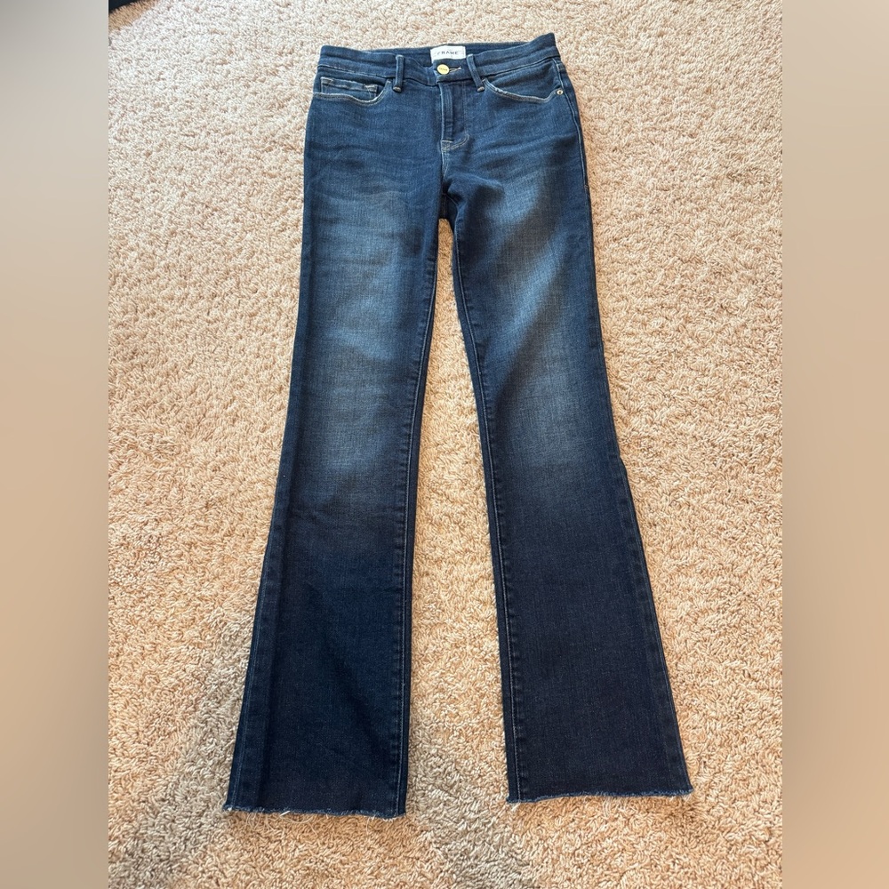 Frame 'Le Mini Boot' Jeans Size 26